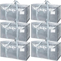 TICONN 6 Pack Extra Large Moving Bags Heavy Duty by TICONN