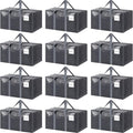 12 Pack Extra Heavy Duty Large Moving Bags by Fygrip