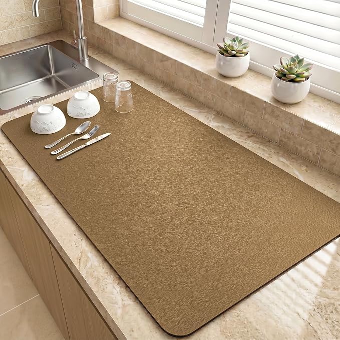 LOPNUR Extra Large Dish Drying Mat by LOPNUR