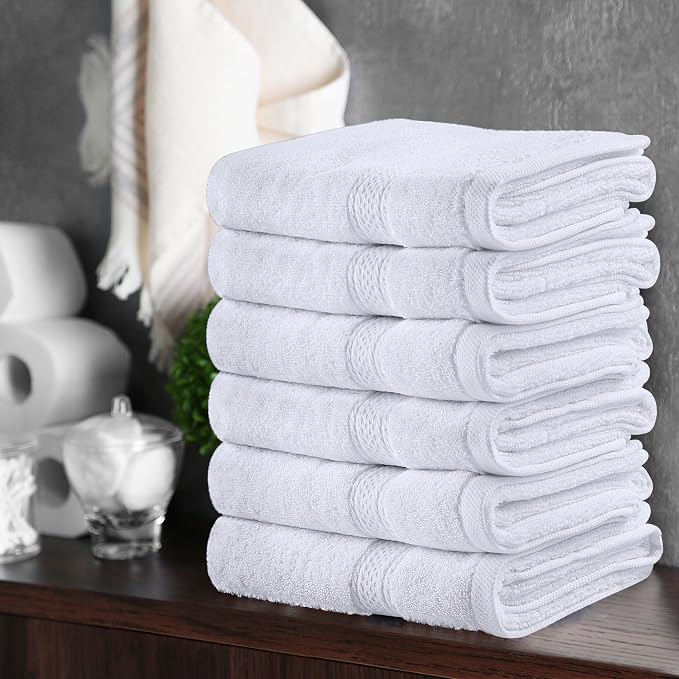 Utopia Towels 6 Pack Premium Hand Towels, 16x28 in, 600 GSM Cotton, Spa & Hotel - Image 7