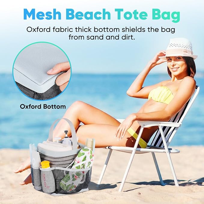 EUDELE Mesh Shower Caddy Portable - Image 6