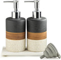Ceramic Dish Soap Dispensers Set of 2 by Cormomu