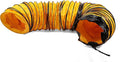 MOUNTO 25FT PVC Flexible Duct Hosing for Exhaust Fan (10inch w/o bag)
