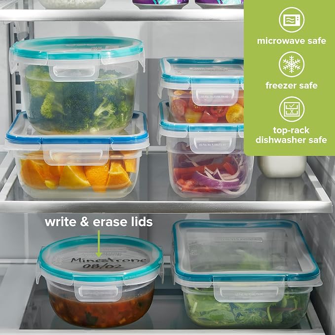 Snapware Plastic Total Solution Food Storage Containers | Meal prep containers - Image 6