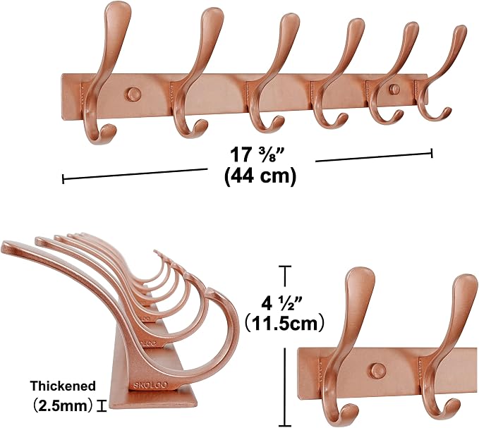 SKOLOO Coat Rack Wall Mounted - Image 5