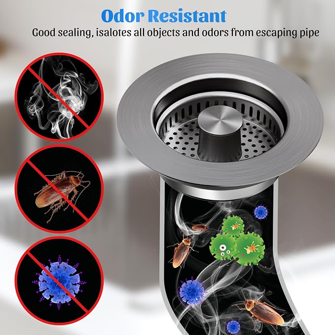 NinjaTiger Kitchen Sink Drain Strainer - Image 5