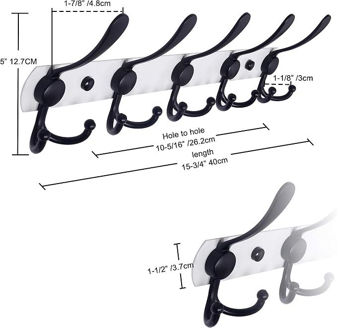 Wall Mounted Coat Rack - Image 2