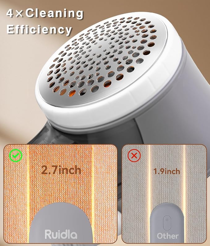 Ruidla Fabric Shaver Lint Remover, Sweater Shaver - Image 6