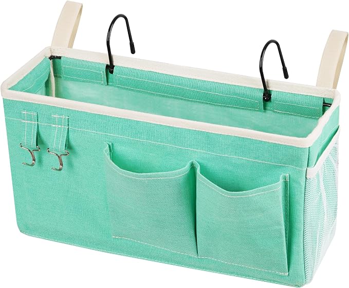 Bedside Caddy, Bedside Storage Bag Hanging Organizer by Loghot