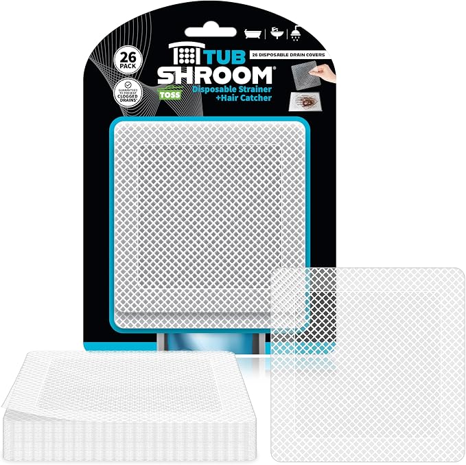 TubShroom 26 Pack Square Disposable Drain Cover - Image 2