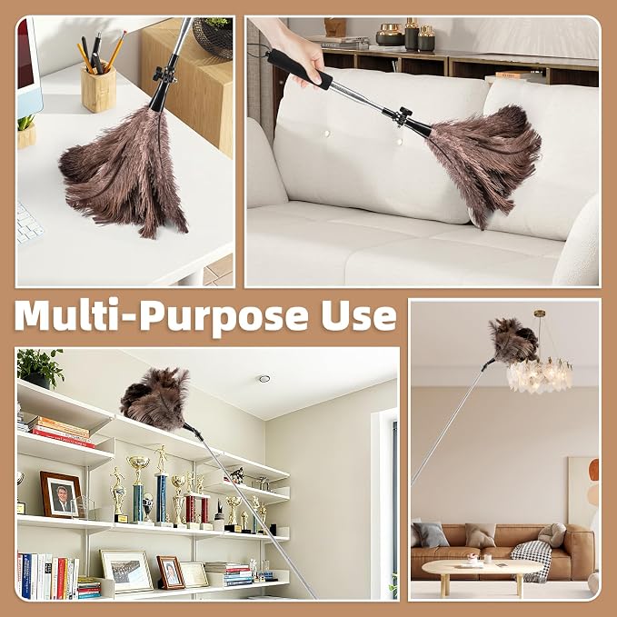 Extendable Ostrich Feather Duster - Image 7