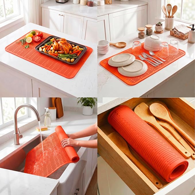 MicoYang Silicone Dish Drying Mat - Image 4