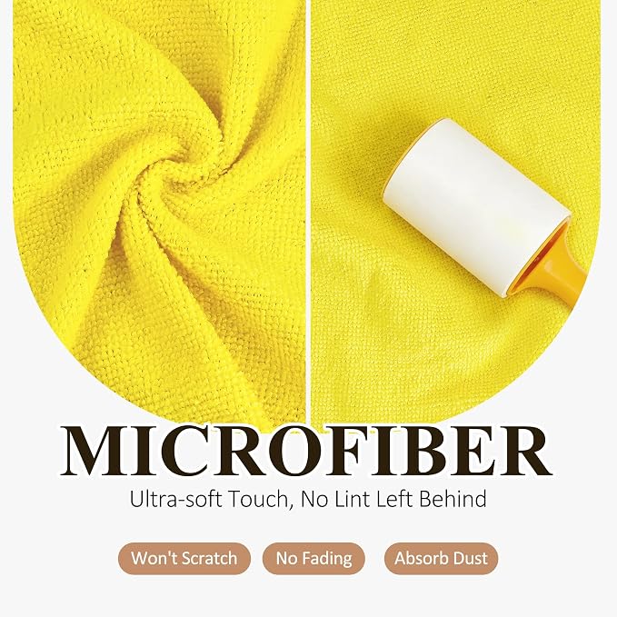 30 Pack Microfiber Cleaning Cloths, Dish Towels - Image 6