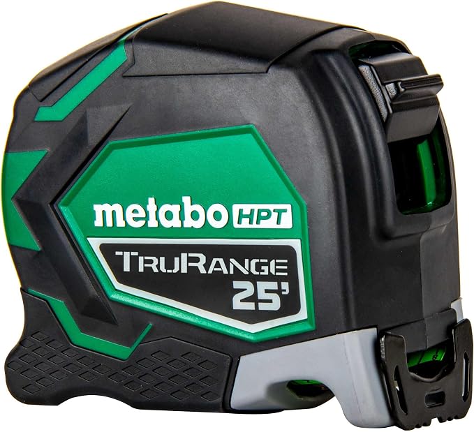 Metabo HPT 25 Ft Tape Measure, 17-Ft Reach & 14-Ft Standout, Wire Belt Clip and - Image 4