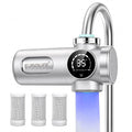 Combo Eurolife Faucet Mount Water Filter EL-LS-A15, LED Sink Water Filter by EUROLIFE