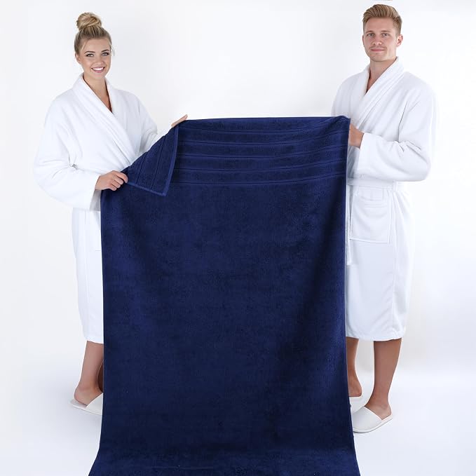 American Soft Linen 100% Cotton Luxury Turkish Towels, 35x70 XL Bath Sheet | - Image 5