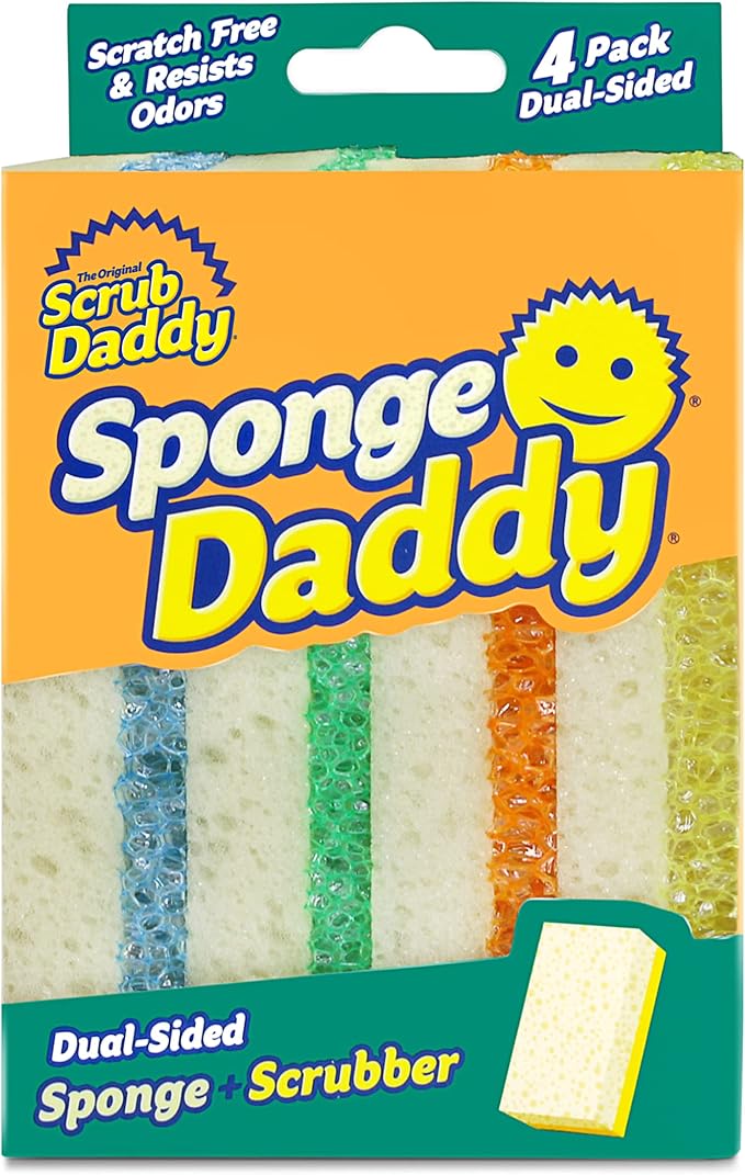 Sponge Daddy 4-Pack Durable Sponges by Unknown