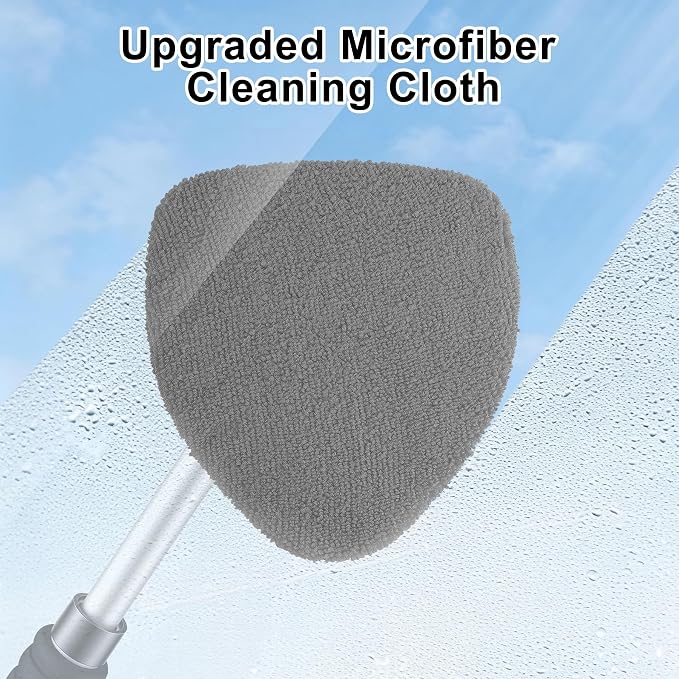 JUSTTOP Windshield Cleaner Tool, Car Interior and Exterior Window Cleaning Kit - Image 2