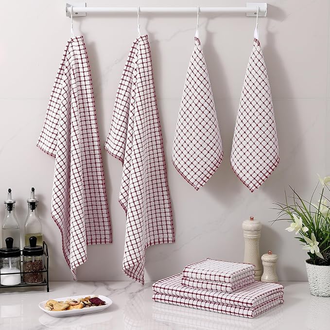 Homaxy Kitchen Towels and Dishcloths Set - Image 7