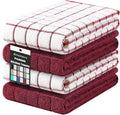 Homaxy Large Premium Cotton Kitchen Towels 16"x 28", 4 Pack by Homaxy