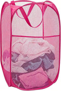 Larpur Popup Laundry Basket, Collapsible Portable Mesh Clothes Washing Laundry by Larpur
