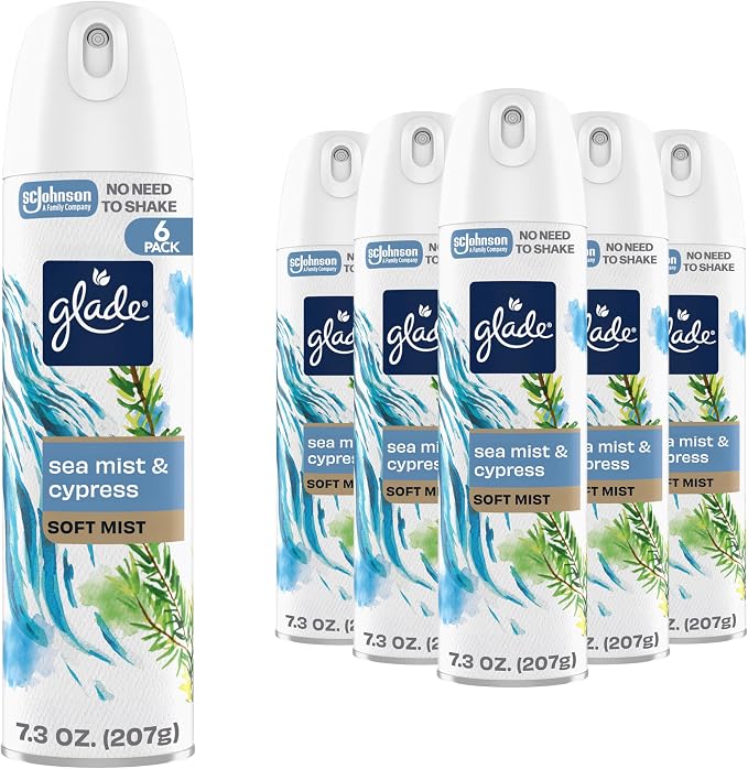 Glade Air Freshener Room Spray, Sea Birch Scent, Odor Fighting to Deliver Long by Unknown