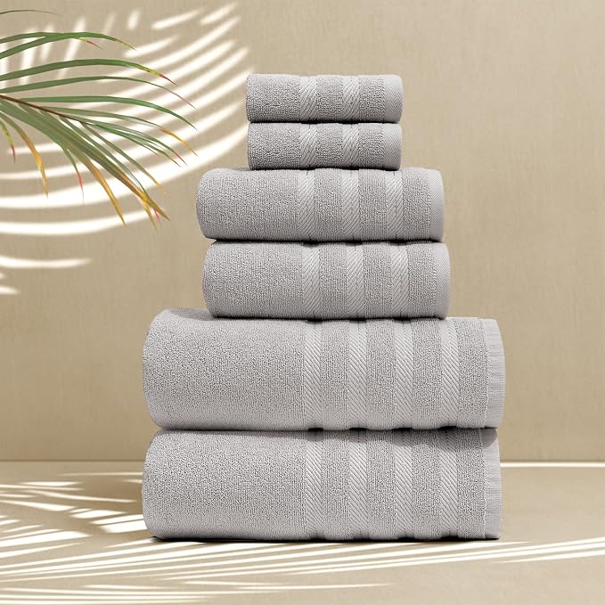 Hearth & Harbor Bath Towels for Bathroom - Image 2