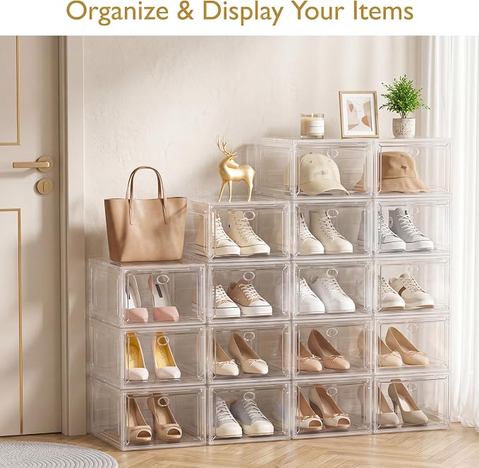 Sturdy Clear Shoe Organizer - Image 9