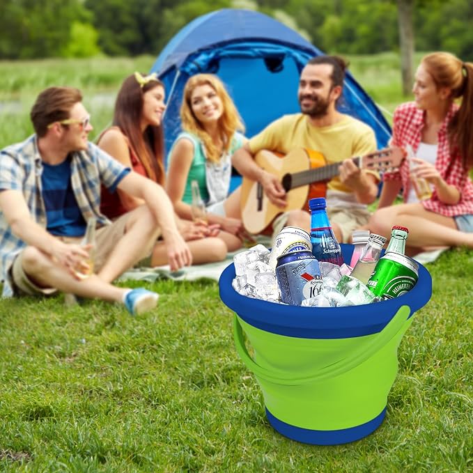 5L Collapsible Mop Bucket for Cleaning, Foldable Buckets - Image 5