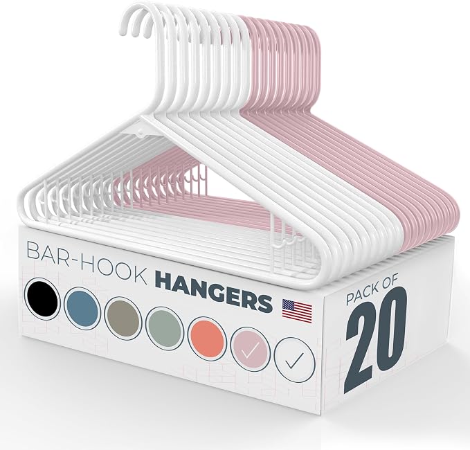 Plastic Hangers 20 Pack by NeatiesHangers