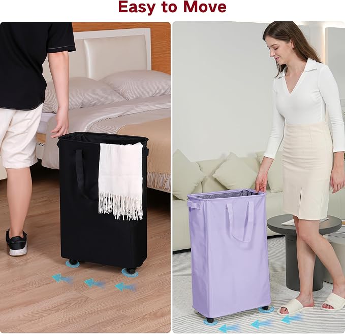 efluky Slim Laundry Hamper - Image 4