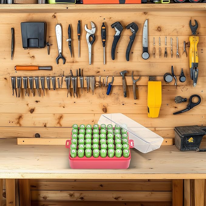 ALCYON Plastic Battery Storage Organizer - Image 9
