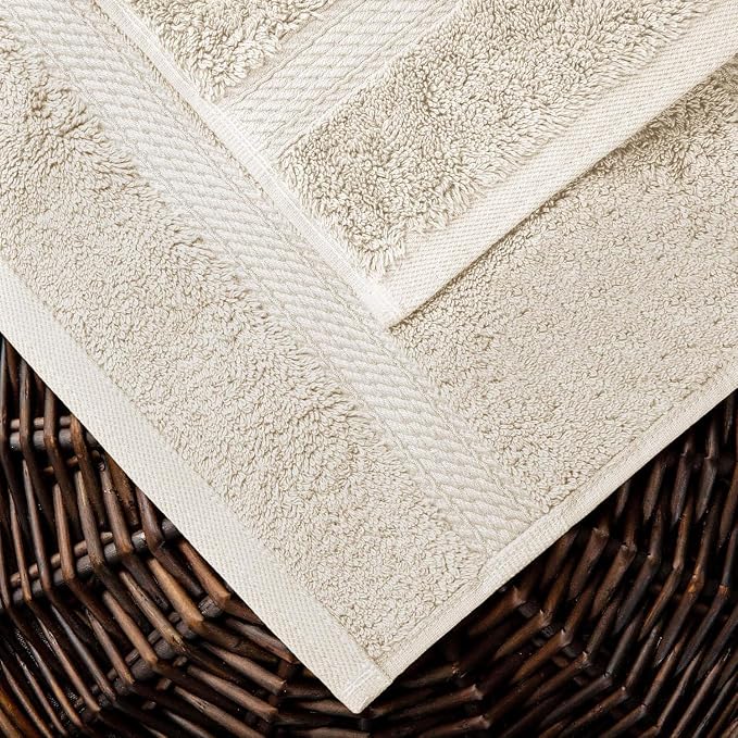 SUPERIOR Egyptian Cotton Ultra Plush & Absorbent, 10 Piece Set, Cream | Quick - Image 3