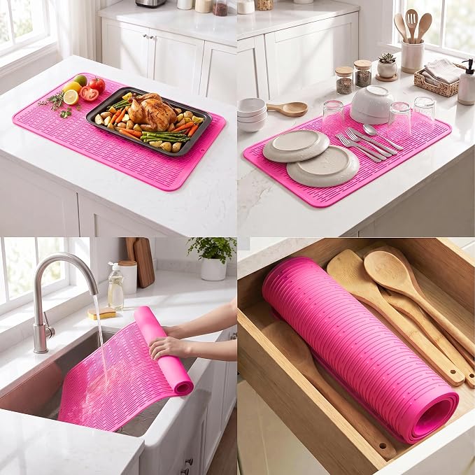 MicoYang Silicone Dish Drying Mat - Image 4