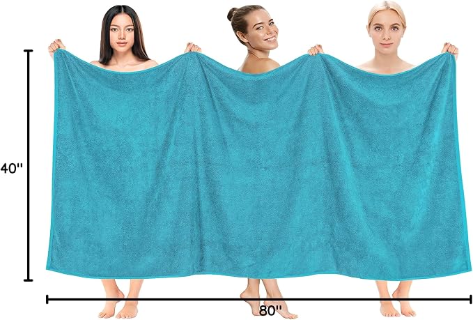 Cotton Paradise 100% Cotton Turkish Towel, Soft Absorbent Quick Dry, 40x80 - Image 8
