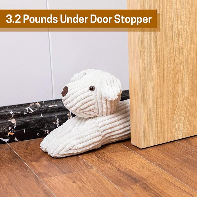 SWISSELITE 36 Inch Under Door Stopper, Decorative Door Noise Blocker | Weighted - Image 6