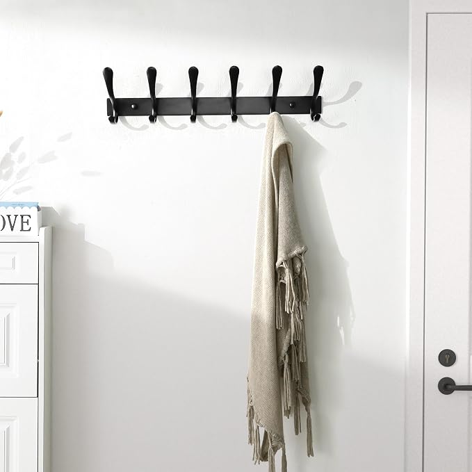 SKOLOO Heavy Duty Wall Mounted Coat Rack - Image 5