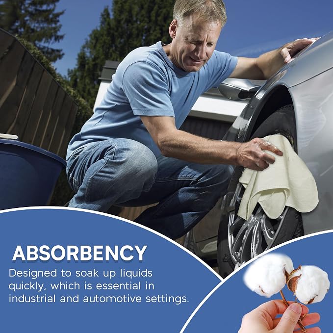 Shop Towels| Multipurpose Commercial and Residential Shop Cleaning| Car Wash - Image 3