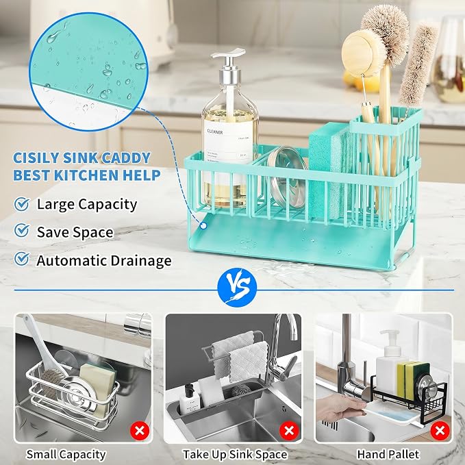 Cisily Kitchen Sink Caddy Organzier - Image 4