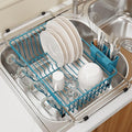 Blue Dish Drying Rack Over The Sink by MAJALiS