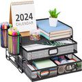 Marbrasse 3 Tier Mesh Desk Organizer by Marbrasse