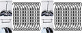 Mr. Pen- Space Saving Hangers for Clothes, Plastic Multi Clothes Hangers Space by MrPen