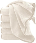Cosy Family 6 Pack Ultra Soft Microfiber Absorbent Hand Towel, Silk Hemming by Cosy+Family