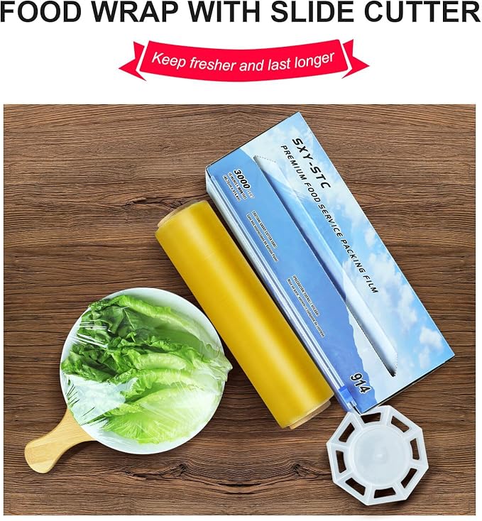 18 Inch x 3000 Feet Plastic Cling Wrap - Image 3
