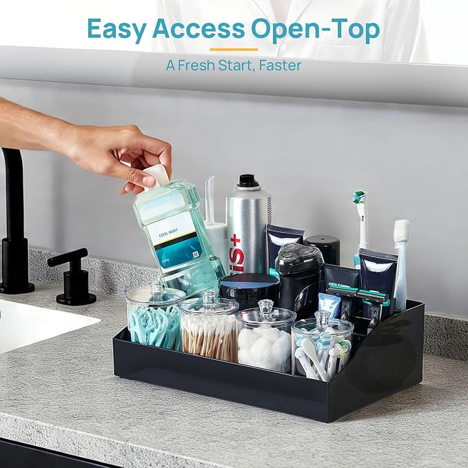 Vtopmart 5 PCS Bathroom Countertop Organizer Sets - Image 3