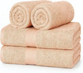 Hand Towel 18 X 28 Inch Pack of 4, 600 GSM, 100% Cotton, Oeko Tex Certified by AmpleDecor
