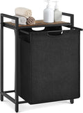 VASAGLE Laundry Hamper with Shelf, 1 Pull-Out Bag, 17.2 Gallons by Unknown
