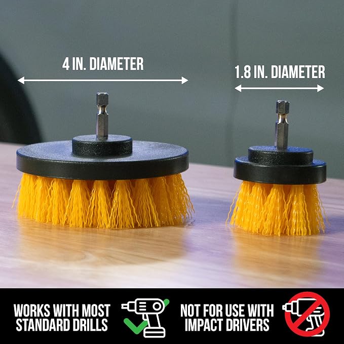 VIKING Drill Cleaning Brush Set - Image 2