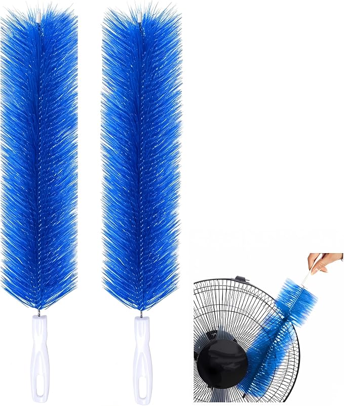 Fan Cleaner Brush, Fan Brush Cobweb Duster Microfiber Duster Ideal by FRYTEPUYE