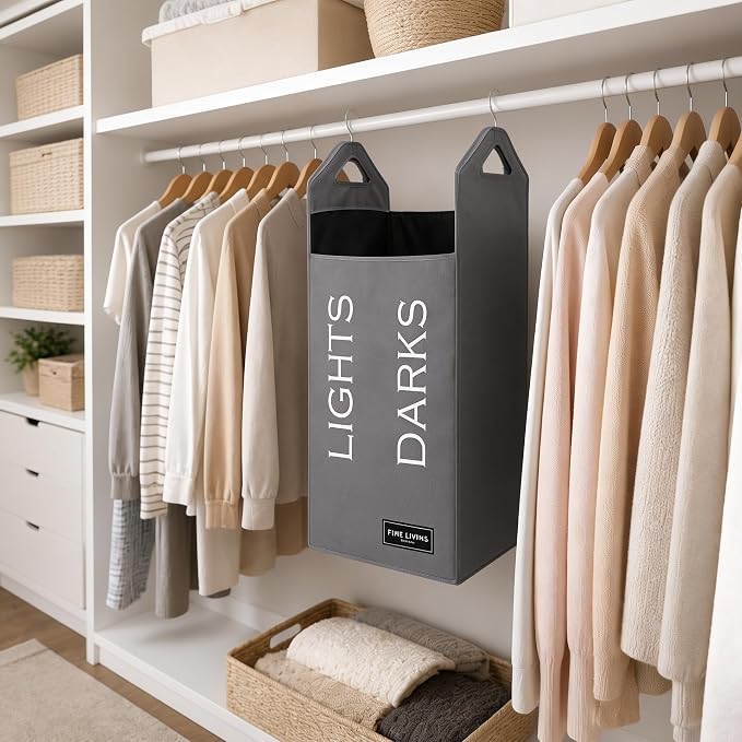 TFLC Hanging Laundry Hamper Bag - Image 2